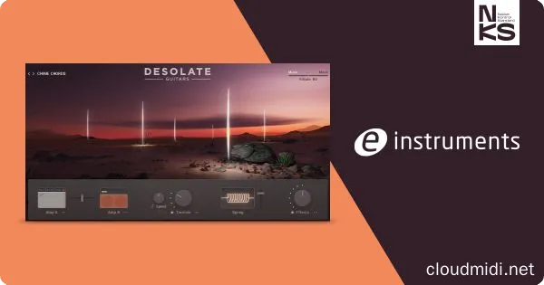 经典电吉他采样音色-e-instruments Desolate Guitars Kontakt :-1