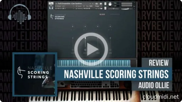纳什维尔影视弦乐音源-Audio Ollie Nashville Scoring Strings v1.1.0 Kontakt :-1