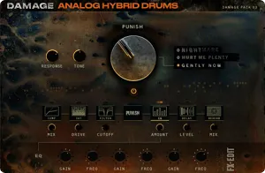 模拟合成电影打击乐音色-Heavyocity Analog Hybrid Drums Kontakt