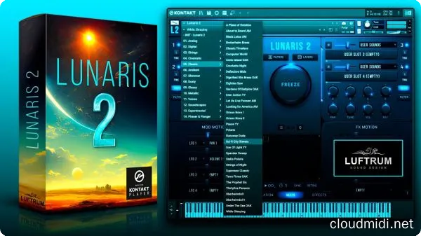 电影氛围铺底音色-Luftrum Lunaris 2 v2.3.2 Kontakt :-1 电影氛围铺底音色-Luftrum Lunaris 2 v2.3.2 Kontakt :-1