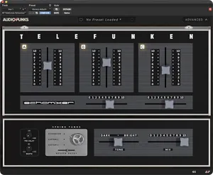弹簧混响回声插件-Audiopunks AP Telefunken Echomixer v1.2.0 MOCHA-win