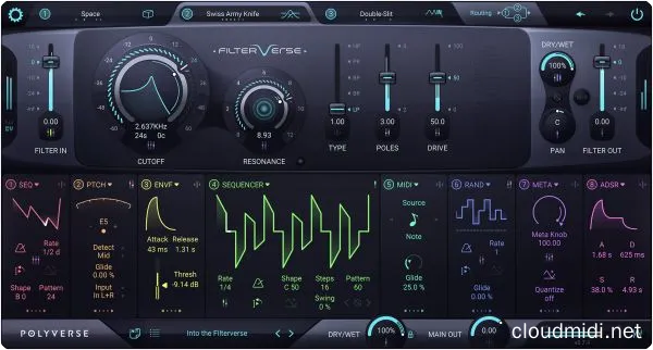 多重滤波器-Polyverse Music Filterverse v0.7.4 Beta MOCHA-win :-1 多重滤波器-Polyverse Music Filterverse v0.7.4 Beta MOCHA-win :-1