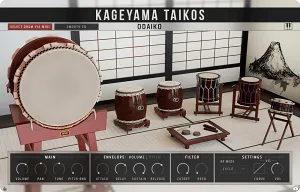 影山太鼓音色-Impact Soundworks Kageyama Taikos v1.6 Kontakt