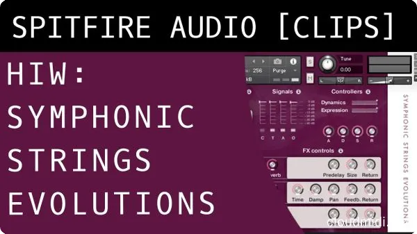 喷火交响弦乐音色-Spitfire Symphonic Strings Evolutions v1.0.1b25 Kontakt :-1