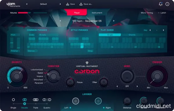 重型失真电吉他音源-uJAM Virtual Guitarist Carbon v1.3.0 Fixed WiN-MAC :-1 重型失真电吉他音源-uJAM Virtual Guitarist Carbon v1.3.0 Fixed WiN-MAC :-1