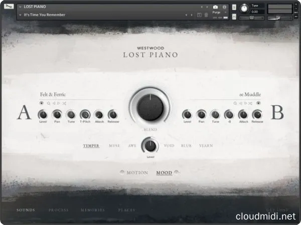 电影回忆钢琴音色库-Westwood Instruments Lost Piano v1.1 Kontakt :-1