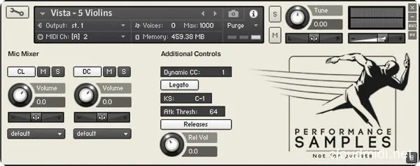 浪漫室内连奏弦乐音色-Performance Samples Vista Kontakt :-1 浪漫室内连奏弦乐音色-Performance Samples Vista Kontakt :-1