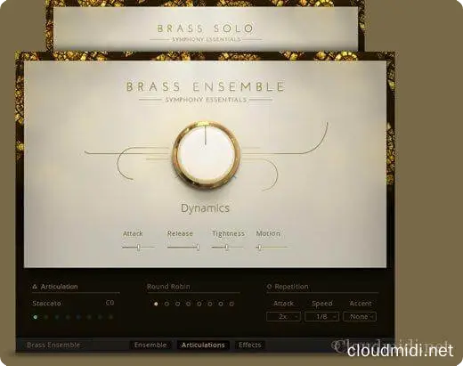 铜管合奏音源 Native Instruments Symphony Series Brass Ensemble Kontakt :-3