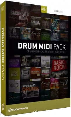 虚拟鼓手节奏拓展模版-Toontrack Drums MIDI Pack v2021.8 :-1 虚拟鼓手节奏拓展模版-Toontrack Drums MIDI Pack v2021.8 :-1