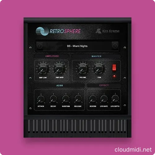 电音嘻哈虚拟综合音源-Kits Kreme Retrosphere WiN-MAC :-1 电音嘻哈虚拟综合音源-Kits Kreme Retrosphere WiN-MAC :-1