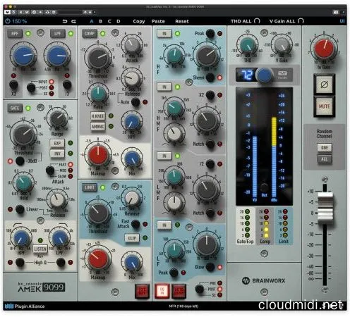 模拟调音台通道条插件-Plugin Alliance bx_console AMEK 9099 v1.3.1 WiN-MAC :-1 模拟调音台通道条插件-Plugin Alliance bx_console AMEK 9099 v1.3.1 WiN-MAC :-1