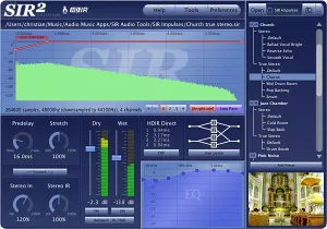 卷积混响软件-SIR Audio Tools SIR2 v2.4.12d R2R WiN-MAC