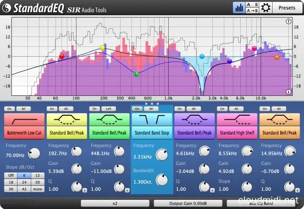 高精度均衡插件-SIR Audio Tools StandardEQ v1.2.025 UNION WiN-MAC :-1