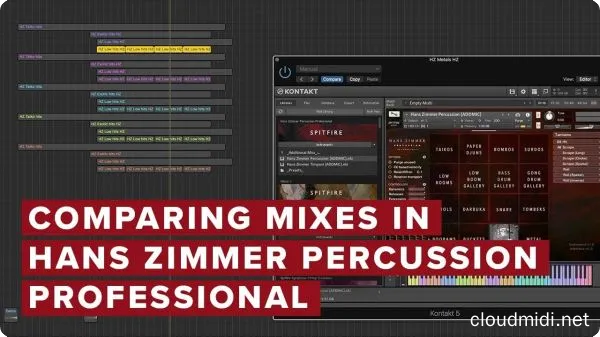 汉斯季默电影打击乐-Spitfire Audio Hans Zimmer Percussion Professional Kontakt :-1