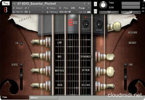 特制弦乐器音色-8Dio Bazantar Kontakt :-1