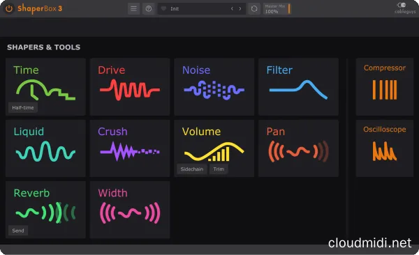波塑形混音效果器-CableGuys ShaperBox v3.5.2 CE WIN-MAC :-1 波塑形混音效果器-CableGuys ShaperBox v3.5.2 CE WIN-MAC :-1