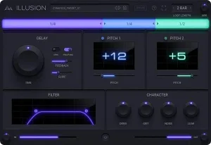 多功能延时效果器-Cymatics Illusion v1.0.0 TCD-win