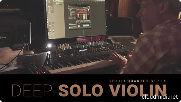 深情独奏小提琴音色-8Dio Studio Quartet Series Deep Solo Violin Kontakt :-1