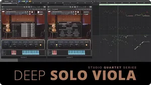 深情独奏中提琴音色-8Dio Studio Quartet Series Deep Solo Viola Kontakt