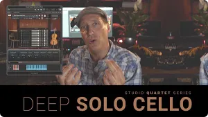 深情独奏大提琴音色-8Dio Studio Quartet Series Deep Solo Cello Kontakt