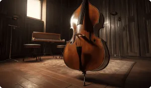 深情独奏低音提琴音色-8Dio Studio Quartet Series Deep Solo Bass Kontakt