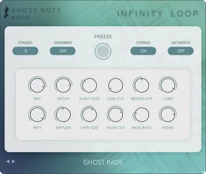 实验性数字混响插件-Ghost Note Audio Infinity Loop v1.1.2 WiN