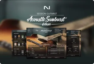 原声吉他音色库-Session Guitarist Acoustic Sunburst Deluxe v1.0.2 Kontakt