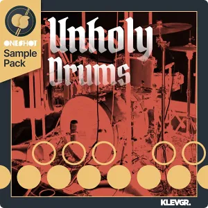 幽灵鼓音源拓展包-Klevgrand Unholy Drums OneShot Kit WiN-MAC