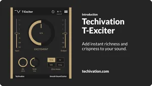 高频空气感增强插件-Techivation T-Exciter v1.2.0 R2R-win