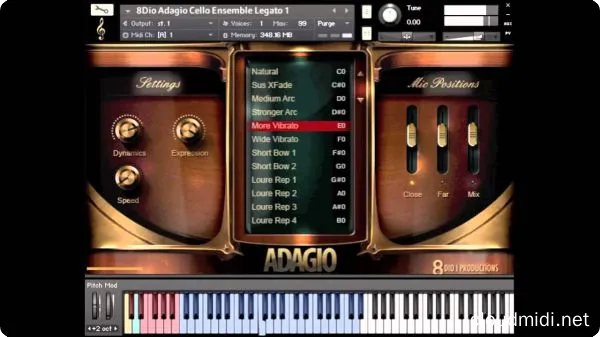 8Dio Adagio Cellos v2.0 Kontakt :-1 8Dio Adagio Cellos v2.0 Kontakt :-1