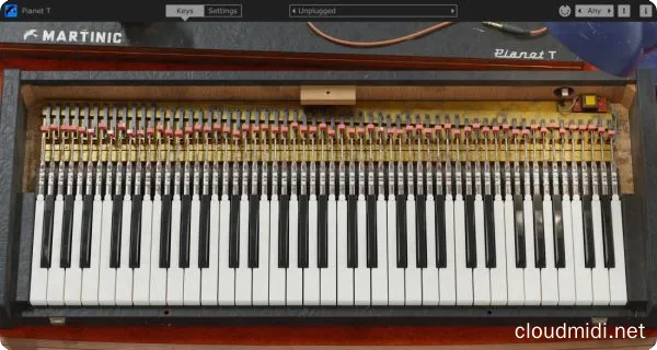 电子机械钢琴音源 Martinic PIANET T v1.0.0 ARM Mac-MORiA :-1