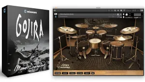 金属架子鼓音色库-Mixwave Gojira Mario Duplantier v1.1.1 Kontakt