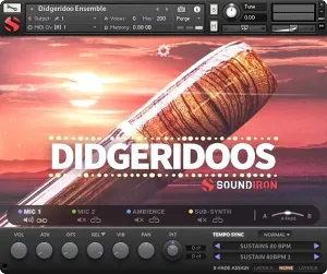 迪吉里杜管音色库-Soundiron Didgeridoos Kontakt