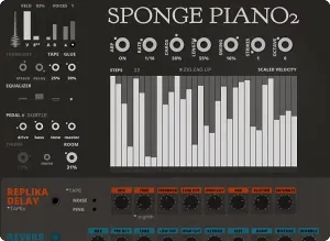 精美的个性钢琴音色库-Sound Dust Sponge Piano 2 Kontakt