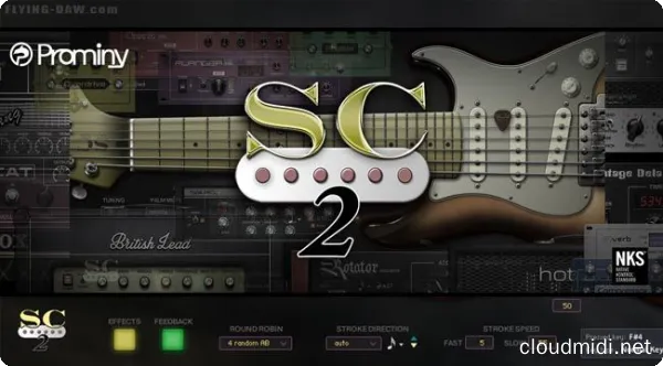 经典电吉他音色库-Prominy SC Virtual Electric Guitar Kontakt :-1