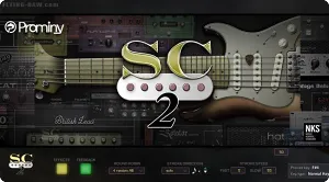 经典电吉他音色库-Prominy SC Electric Guitar 2 v2.0.4b Kontakt