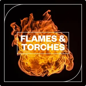 火焰场景音效-Blastwave FX Flames and Torches WAV
