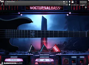 金属朋克电贝斯音色库-SubMission Audio NocturnalBass v1.0.1 Kontakt