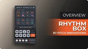 桌面键盘控制节奏音序器插件-Pitch Innovations Rhythm Box v1.0.3 R2R-win