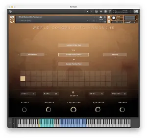 中音卡曼切琴音色库-Evolution Series World Colors Alto Kamanche Kontakt