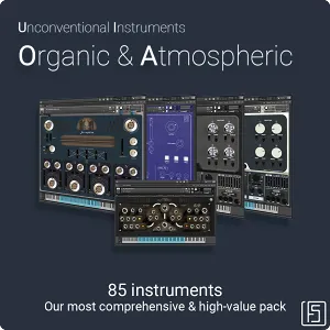 电影有机音景氛围音色库-FluidShell Design Organic & Atmospheric Bundle Kontakt