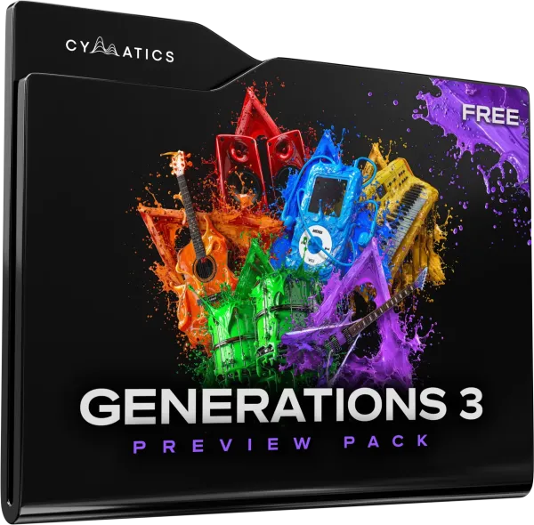 Cymatics GENERATIONS 3 WAV MIDI :-1 Cymatics GENERATIONS 3 WAV MIDI :-1