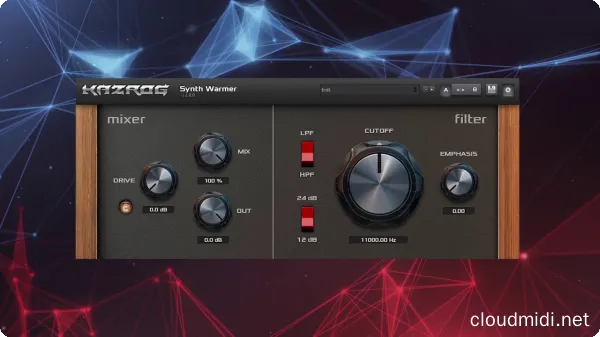 Kazrog Synth Warmer v1.2.2 WiN-MAC :-1 Kazrog Synth Warmer v1.2.2 WiN-MAC :-1