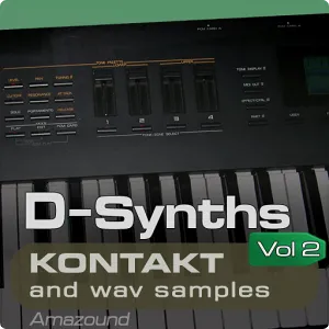 电子合成音色-Amazound Samples D-Synths Vol 2 Kontakt