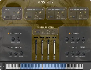 惊悚电影配乐音色库-Fallout Music Group Unsung Kontakt