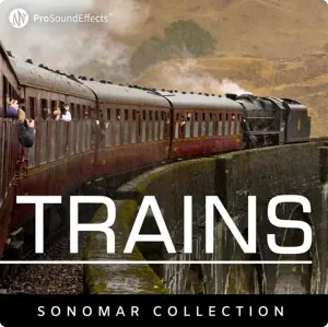 火车音效包-Pro Sound Effects Sonomar Collection Trains WAV