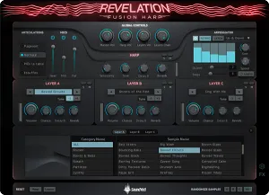 混合竖琴音色库-Sound Yeti Revelation Fusion Harp Kontakt