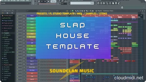 Soundclan Music Arcada Slap House Template :-1 Soundclan Music Arcada Slap House Template :-1