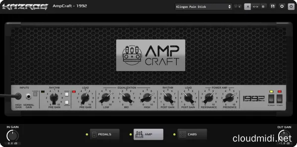 Kazrog AmpCraft 1992 v1.1.3 WiN-MAC :-1