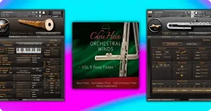 深情的长笛音色库-Chris Hein Winds Vol 5 Deep Flutes Kontakt